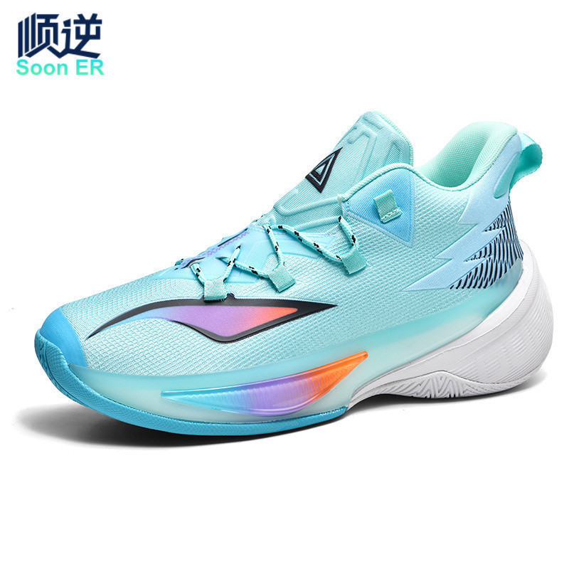 [Fricção com som] Tênis de basquete masculino feminino tênis de vôlei esportivo de alta elasticidade