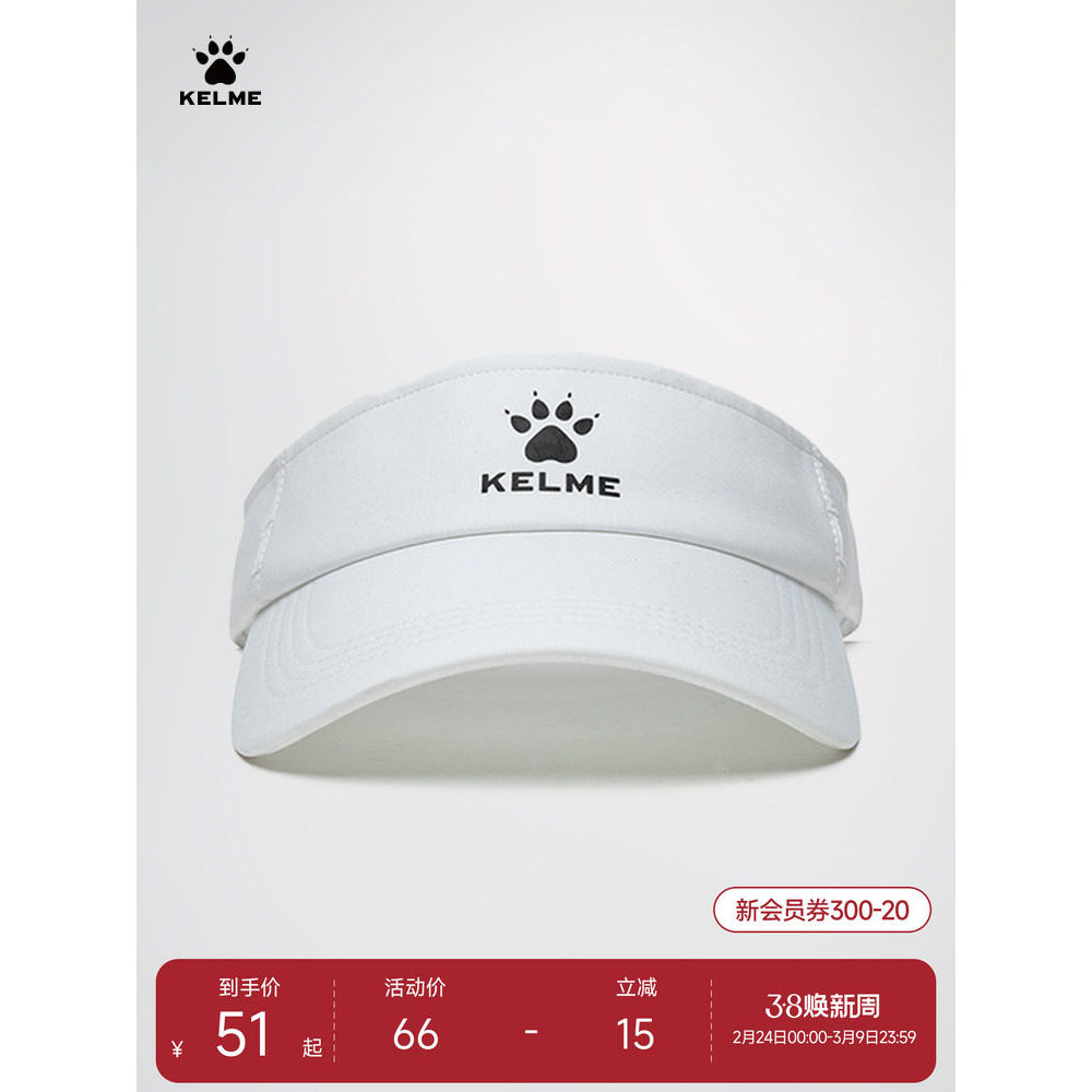 KELME Esportes Oco Cartola Mulheres 2024 Novo Estilo Esportes Ao Ar Livre Lazer Chapéu de Sol Homens Chapéu de Tên