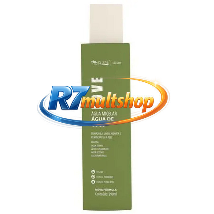 Água Micelar Max Love Agua De Coco 290mlJ7TU