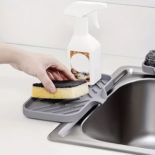 Tapete Escorredor De Pia Torneira Escorredor De Silicone Cozinha Sabão Tapete De Pia