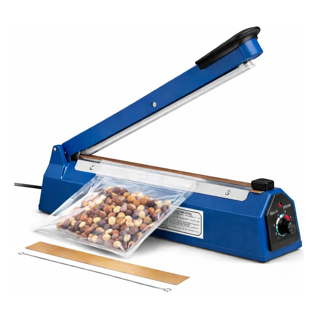 Seladora De Plastico Manual Com 30 Cm - Seladora De Embalagens 220v 8 Temperaturas