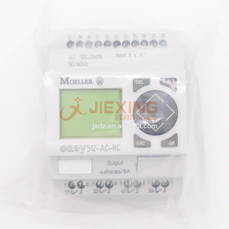 Quente , EASY512-AC-RC 100-240V Programador Controlador De Relé MOELLER Novo E Original