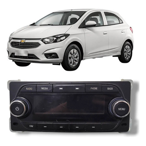 Rádio Gm Chevrolet Onix Prisma 2017 2019 Original