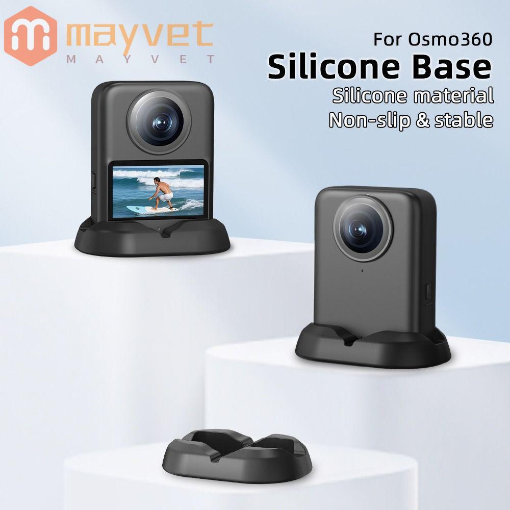 Base De Mesa MAYVET , Suporte De Montagem Antiderrapante Durável Silicone Estável Para DJI Osmo 360