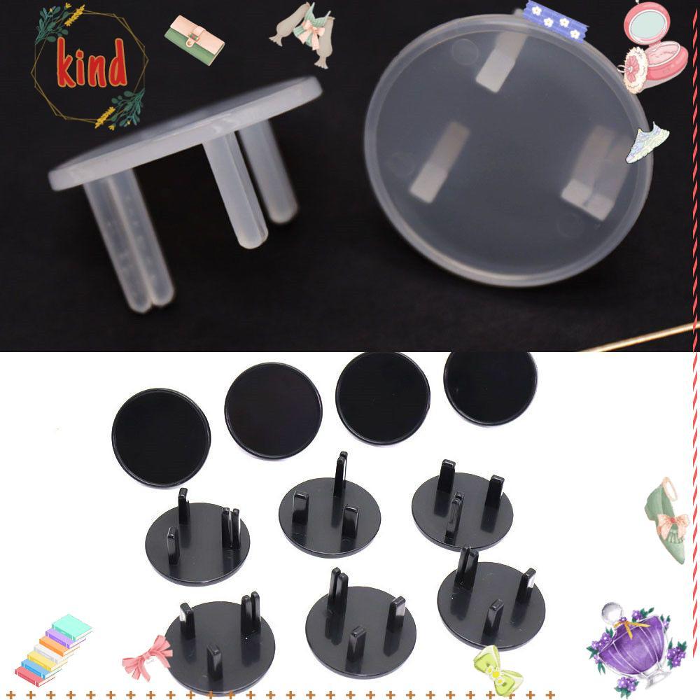 Capa De Proteção De Energia De Segurança KIND ABS Bebê Branco Formato Redondo Tampa De Plugue