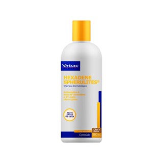 Shampoo Hexadene Spherulites 500ml - Virbac em Oferta na Shopee
