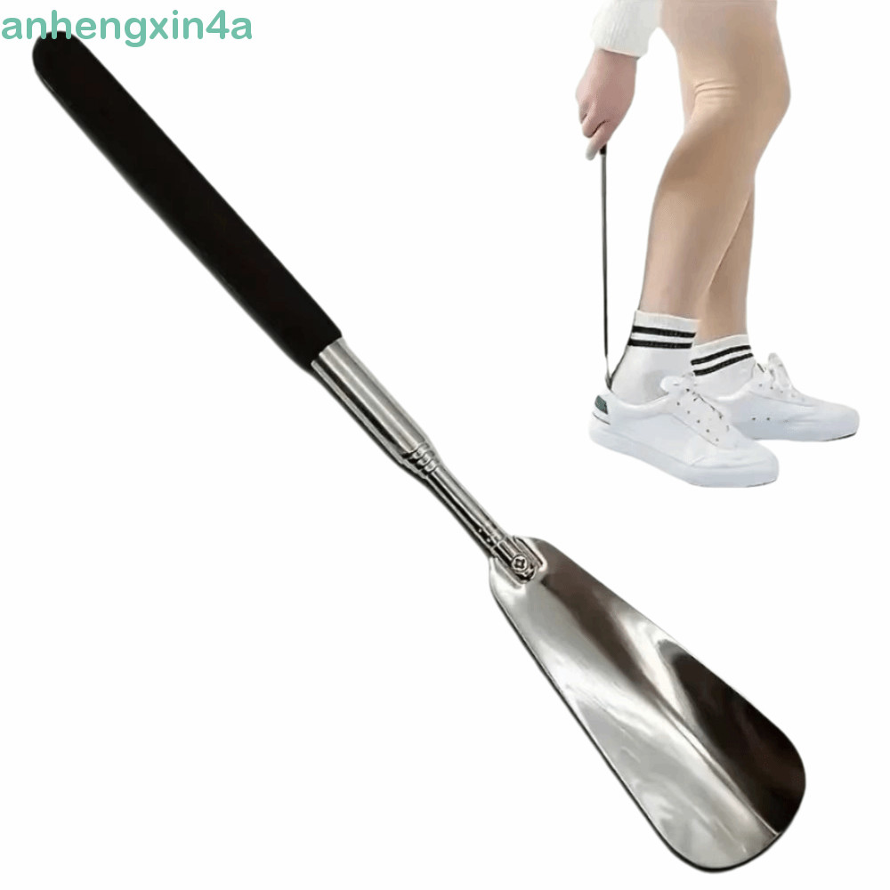 Buzina De Sapato Extensível ANHENGXIN , Calçadeira Telescópica Ergonômica De Comprimento Ajustável , Fácil Aderência