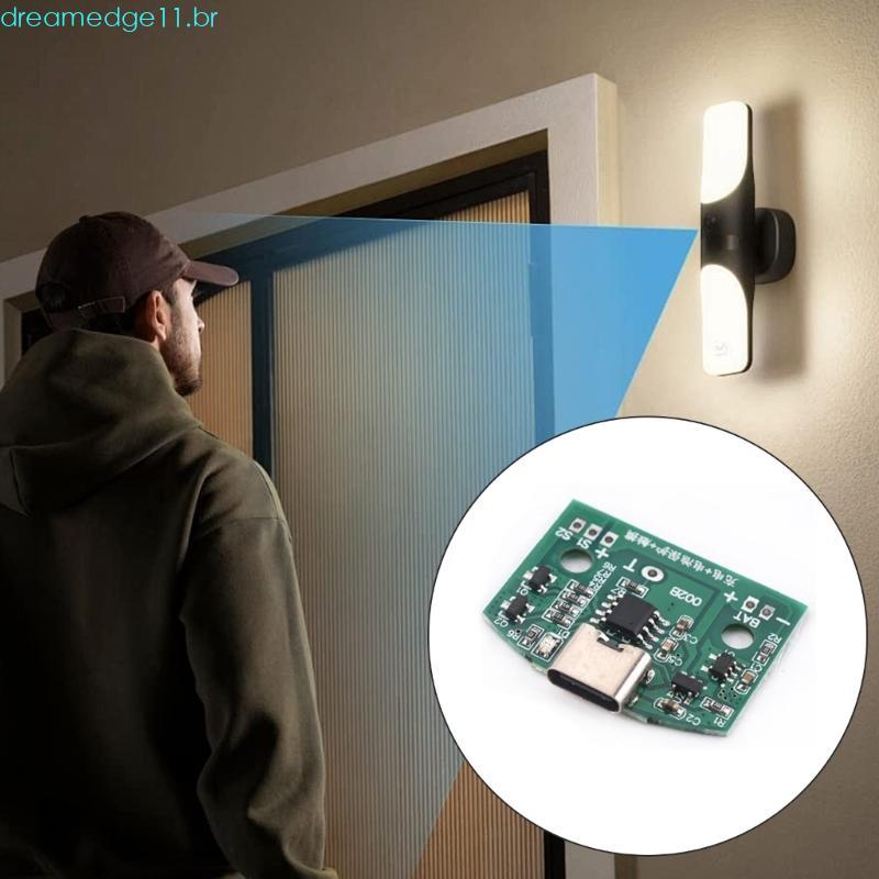 dreamedge11 LED Touch Desk Lamp Module Placa Circuito Lâmpada Carregamento Tipo C E Escurecimento Contínuo Par