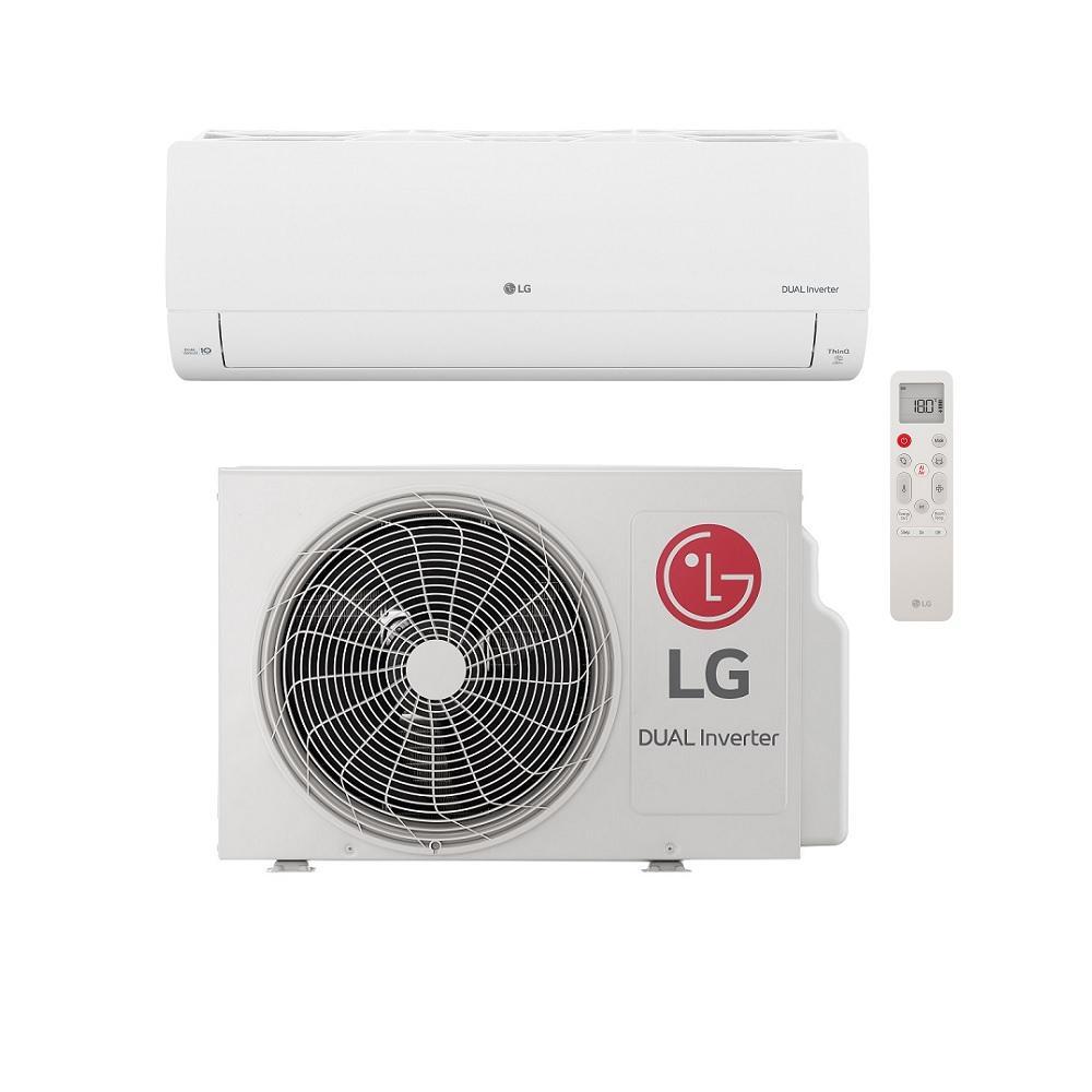 Ar Condicionado Split LG Hi Wall Dual Inverter Voice AI 18.000 BTU/h Frio Monofásico Branco S3-Q18KL31C 220V