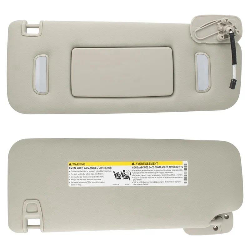 Viseira Solar Esquerda Para Motorista E Passageiro Direito , Cadillac Chevy Gmc 2007-2014 22850306 22850310 Peças De Rep