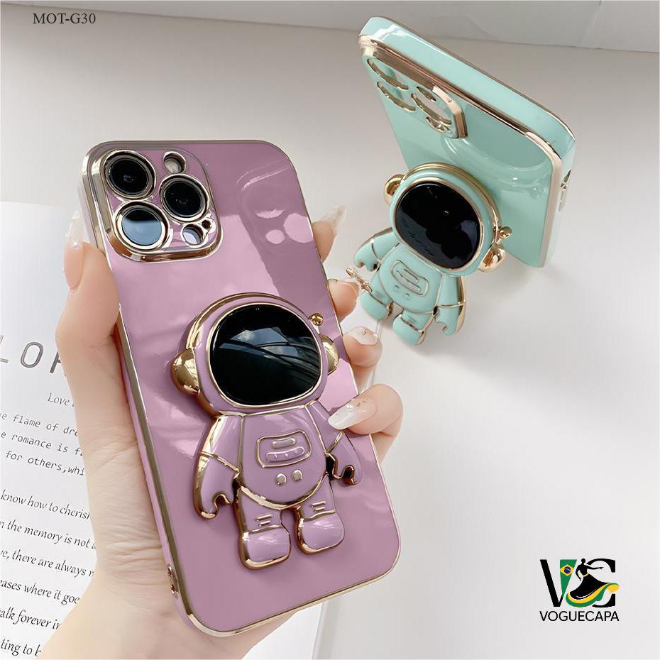 Capinha Com Suporte Astronauta Para Motorola Moto G75 G35 G30 G31 G32 G34 G42 G50 G52 G53 G54 G60 G60S G73 G82 G84 4G 5G em Oferta na Shopee