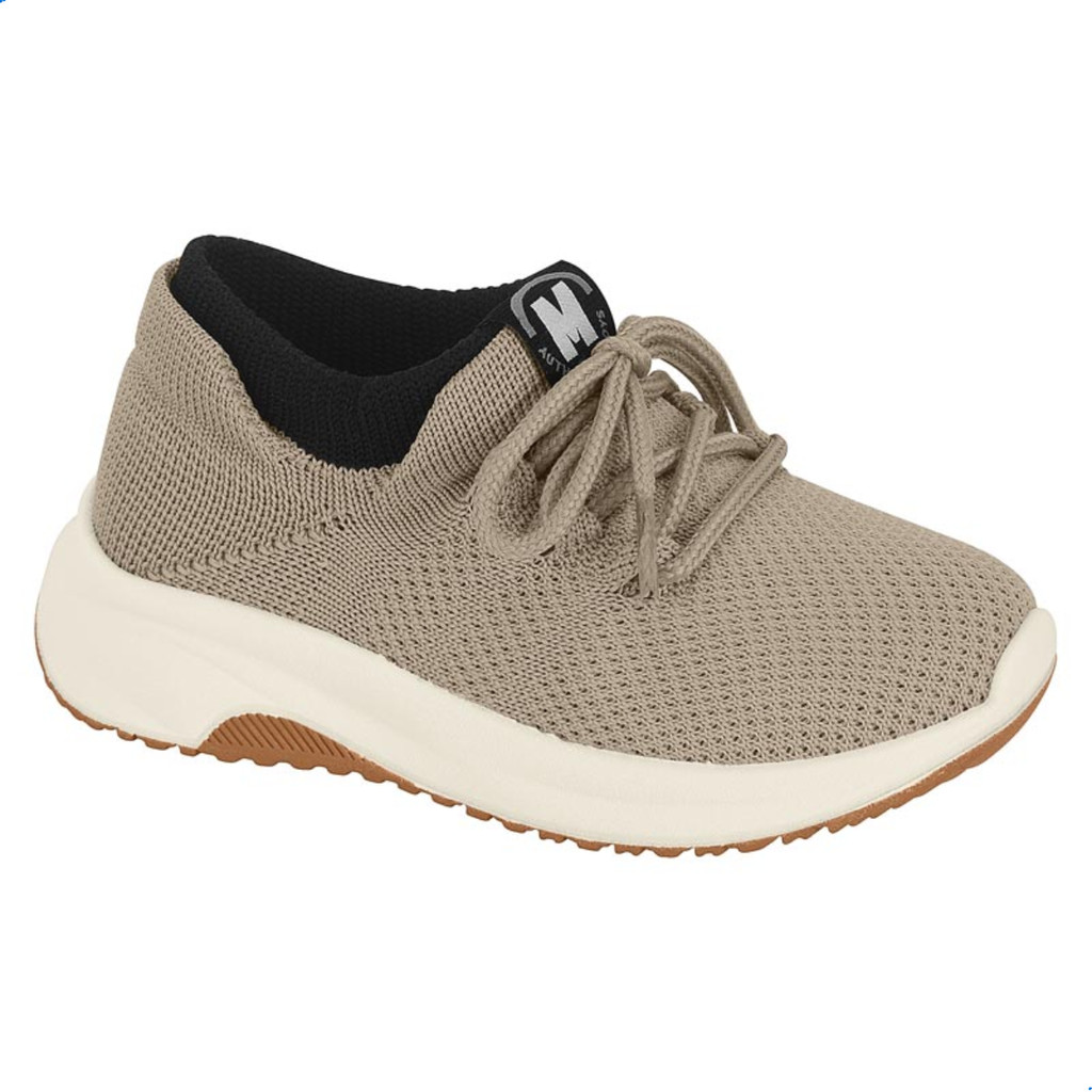 Tênis Molekinho Masculino Infantil Knit Calce Fácil