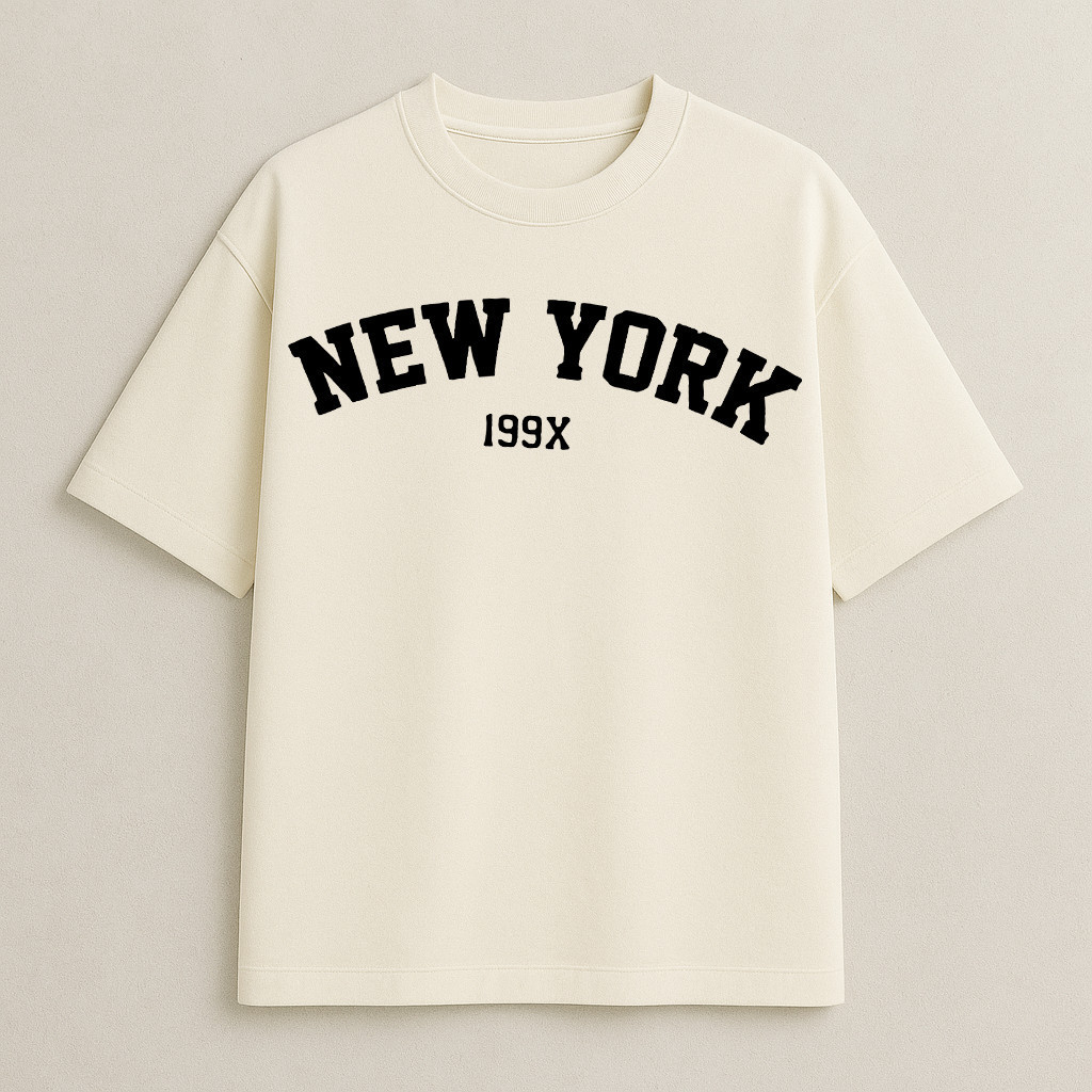 Camiseta Unissex Oversized N3w Y0rk StreetWear Qualidade Premium Despache Rapido