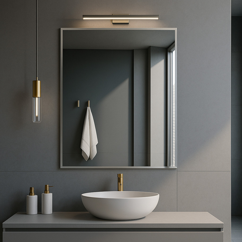 ESPELHO DE PAREDE 60X40CM CHANFRADO 4MM DESIGN ELEGANTE