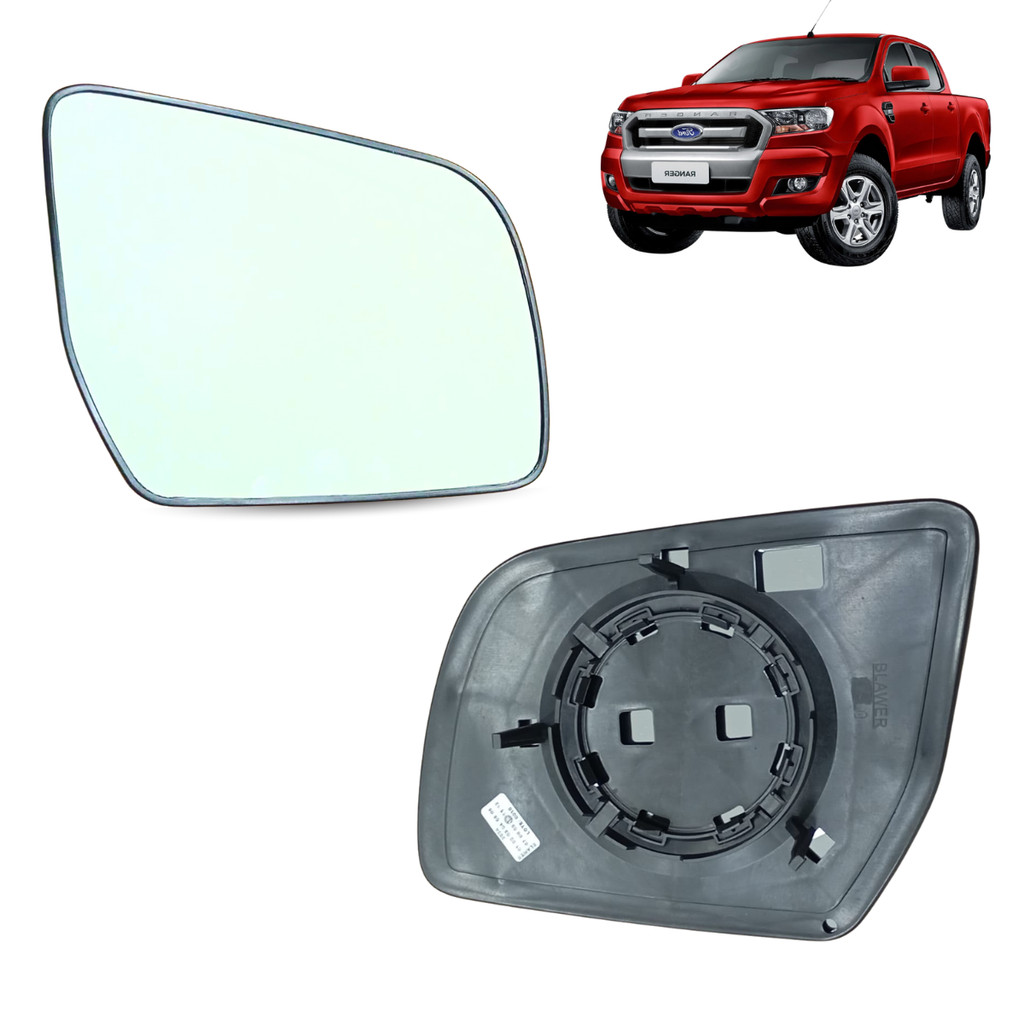 Vidro Lente Retrovisor Direito Blawer para Ranger 2013...2020