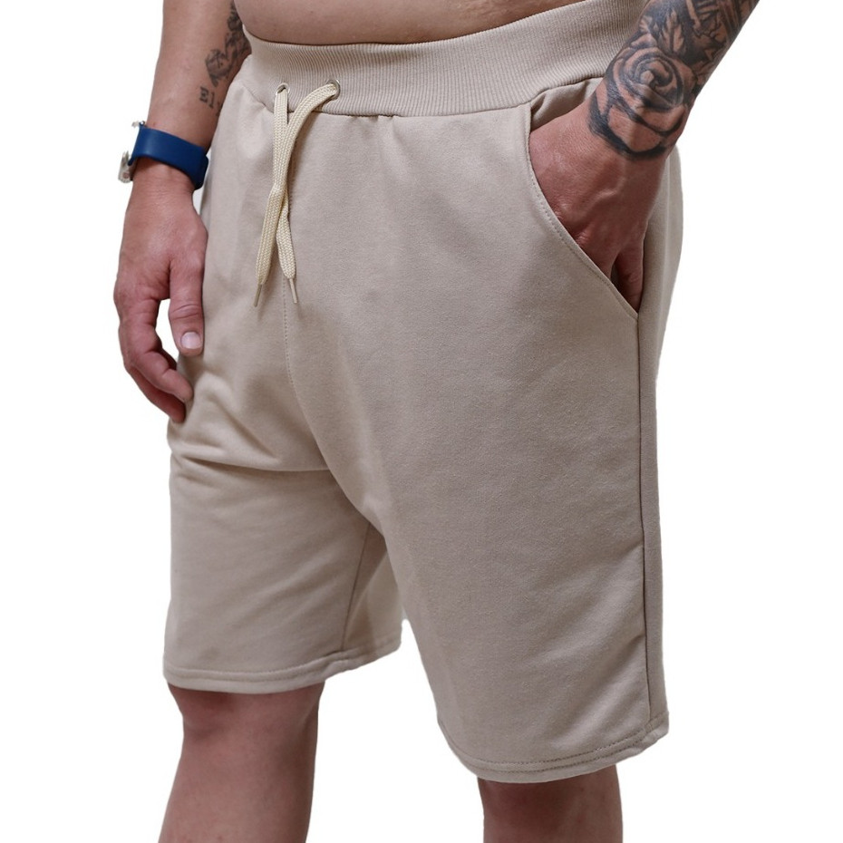 Bermuda de Moletom Masculina Premium Com Bolso Casual Academia Viagem Passeio Esporte Promoção Qualidade