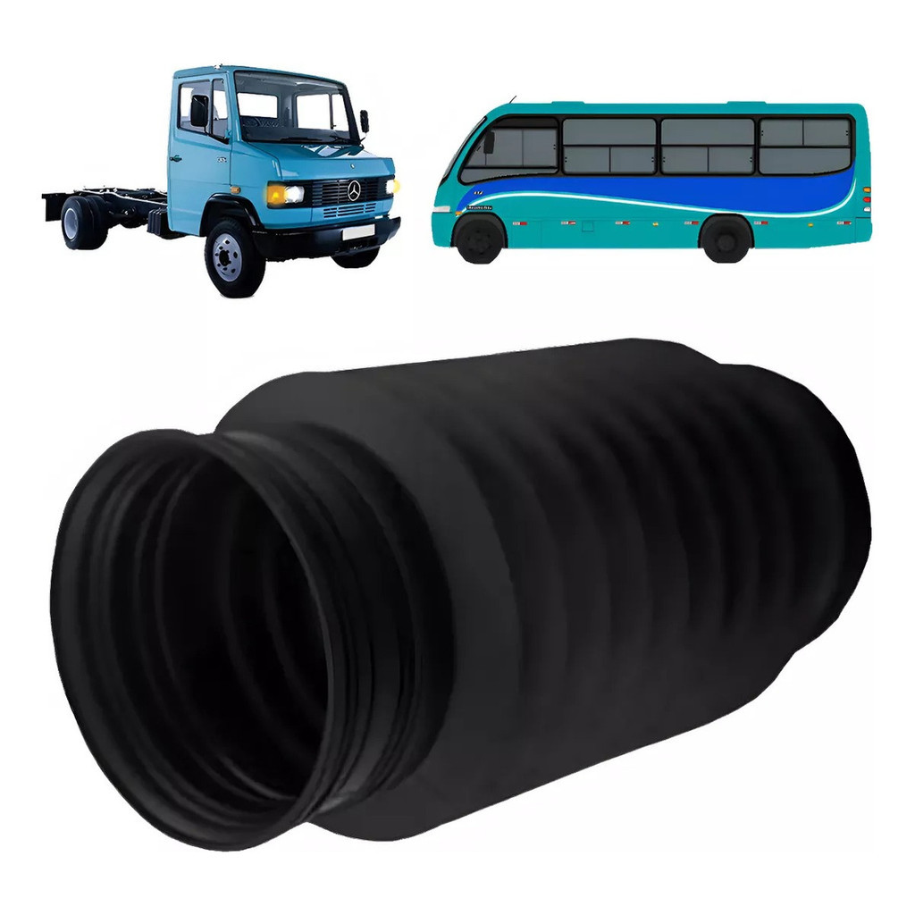 Mangueira Filtro Ar Sanfonada Mercedes Benz 912 Lo 814 710