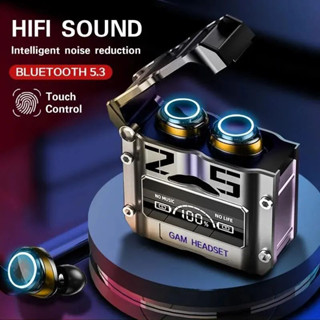 Fones De Ouvido Esportivos TWS M25 Sem Fio Bluetooth 5.3 Earbuds Com LED Microphone Estéreo em Oferta na Shopee
