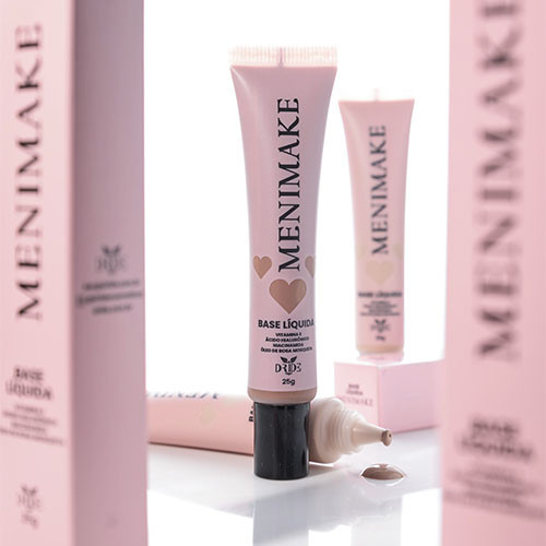 Base Líquida Menimake by Dride em Oferta na Shopee