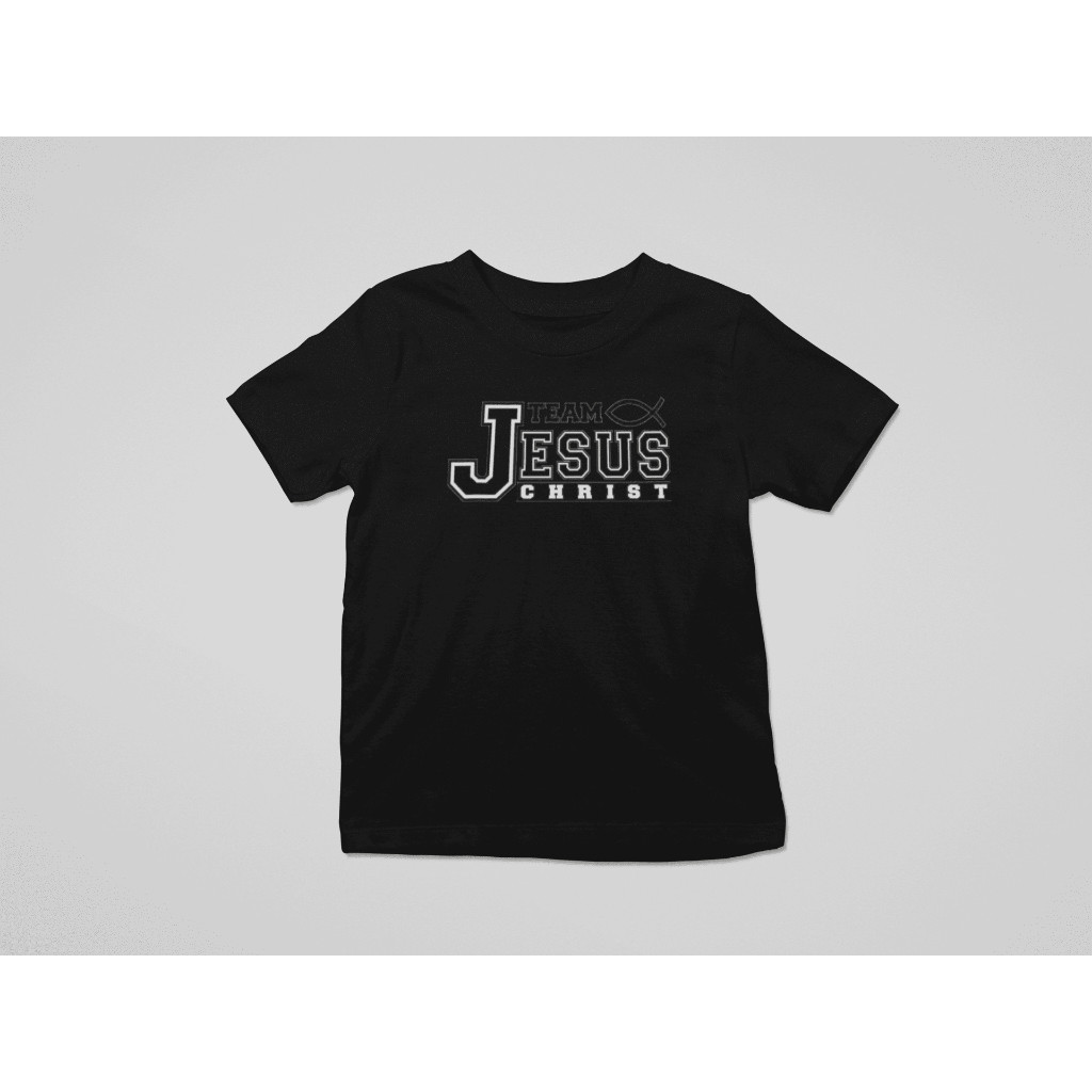 Camiseta Infantil Casual, Camiseta infantil e juvenil cristã, Camisa infantil Gospel 100% algodão