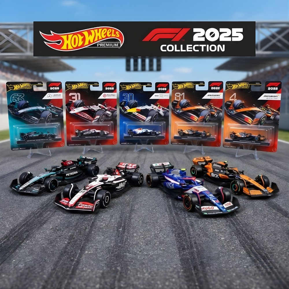 Hot Wheels Formula 1 2025 Premium - Unitário - Escolha Seu Carro