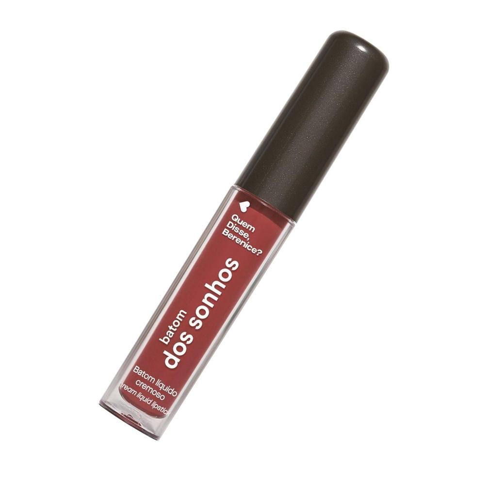 Quem Disse, Berenice? Marrom dos Sonhos Batom Líquido Cremoso 4ml em Oferta na Shopee