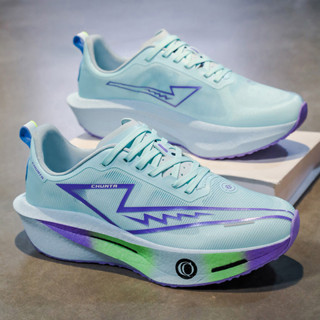 Amortecimento leve masculino feminino sapatos esportivos estudante tênis de corrida 34-44