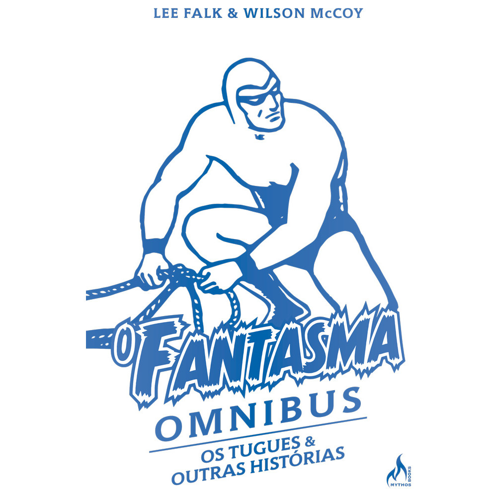 Capa do livro Comic - O fantasma - 4 - omnibus Wilson McCoy - Novo/Lacrado - Editora Mythos Editora -
