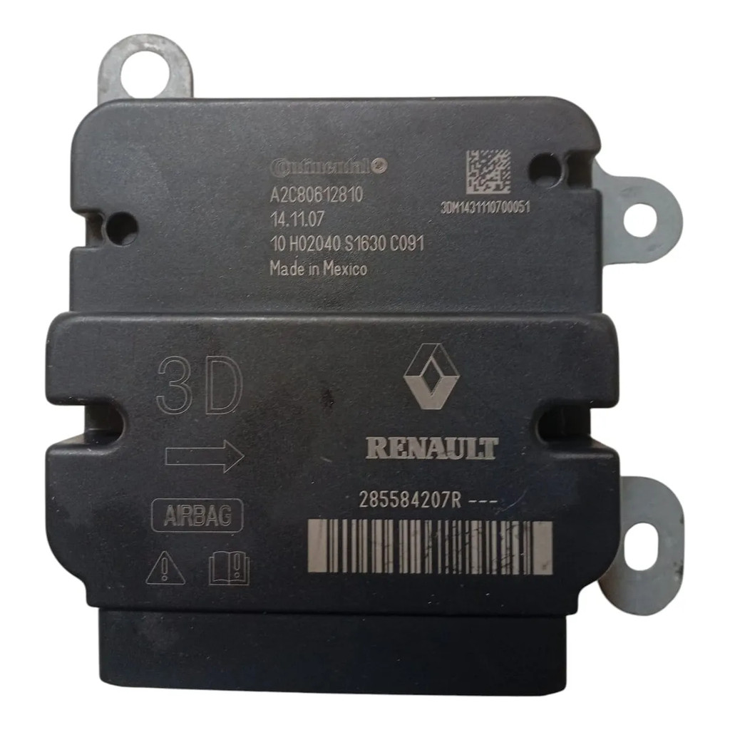 Modulo Airbag Renault Sandero Logan 2014 A 2018 285584207r