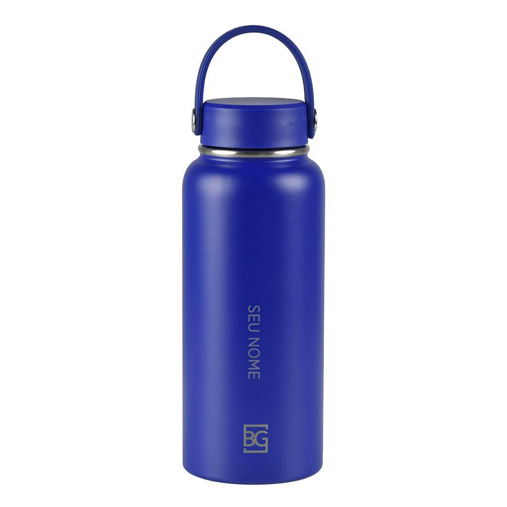 Garrafa Térmica Dual com Alça 900ml Azul