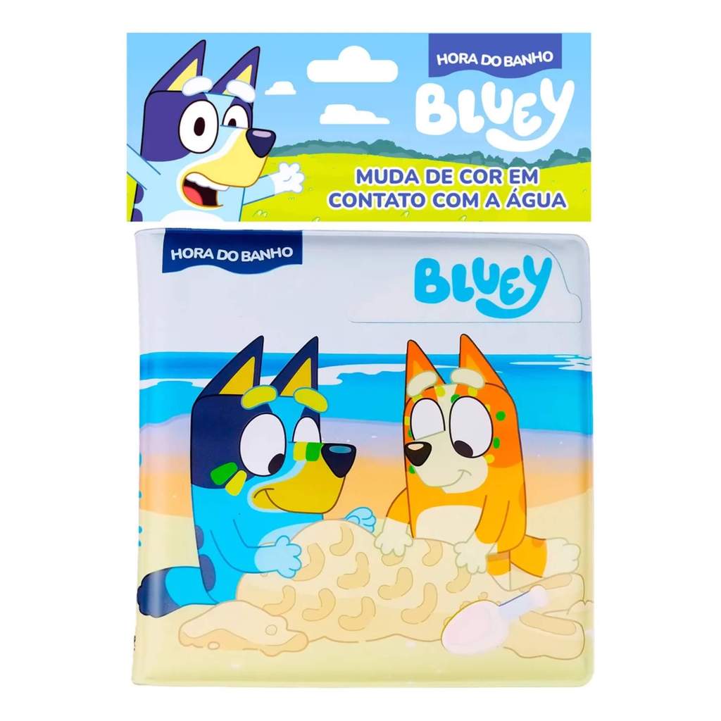 Livro Infantil Resistente a Água Bluey Hora do Banho Editora Online - 9786555477146 em Oferta na Shopee