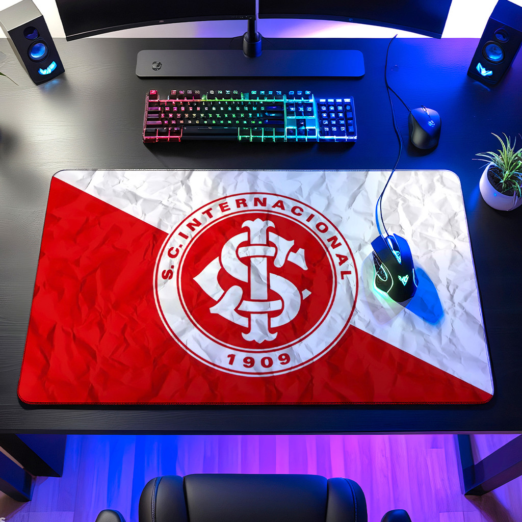 Mouse Pad Estampado com Time de Futebol – Grande