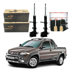 Kit Amortecedor Dianteiro Strada Adventure 1.8 2013 A 2020
