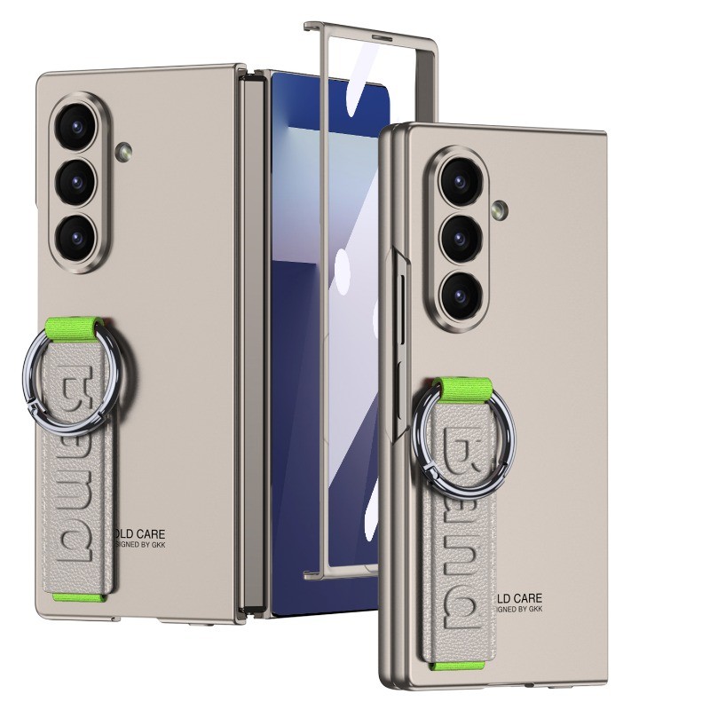 Ultra-Fino Alça De Pulso Fosco Capa Protetora Para Samsung Galaxy Z Fold 7 Fold6