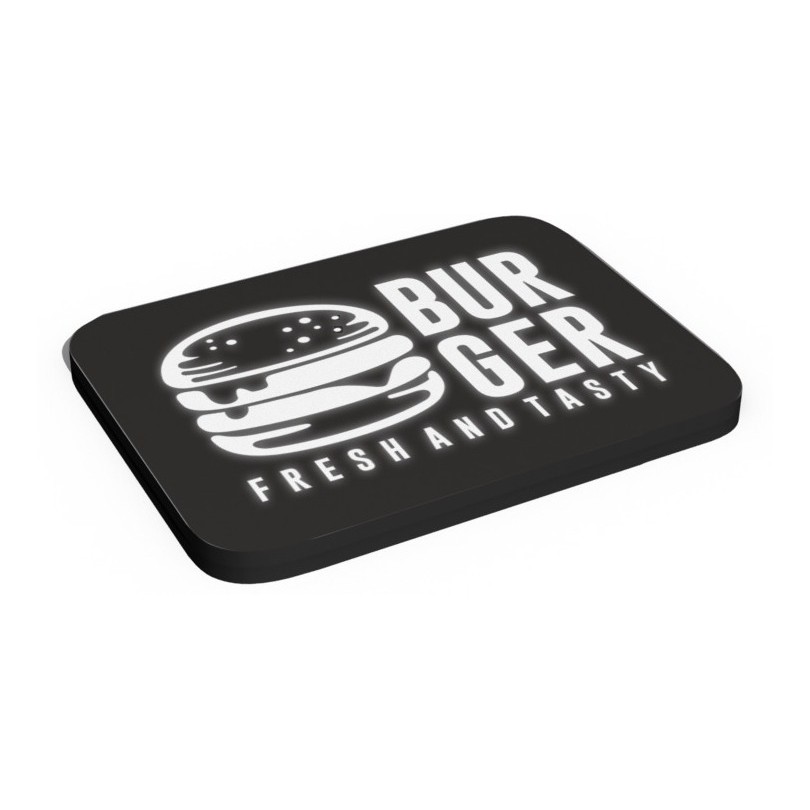 Letreiro Luminoso Burger Fresh - Decoração Hamburgueria
