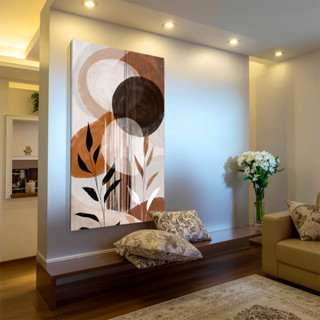 Quadro Decorativo 80x110cm Abstrata Cordas Contemporânea Parede Hall Luxo Sala Quarto Escritório MDF em Oferta na Shopee
