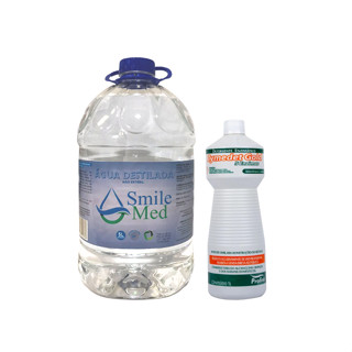 Kit Água Destilada 5L + Detergente Enzimático 1L Limpeza em Oferta na Shopee