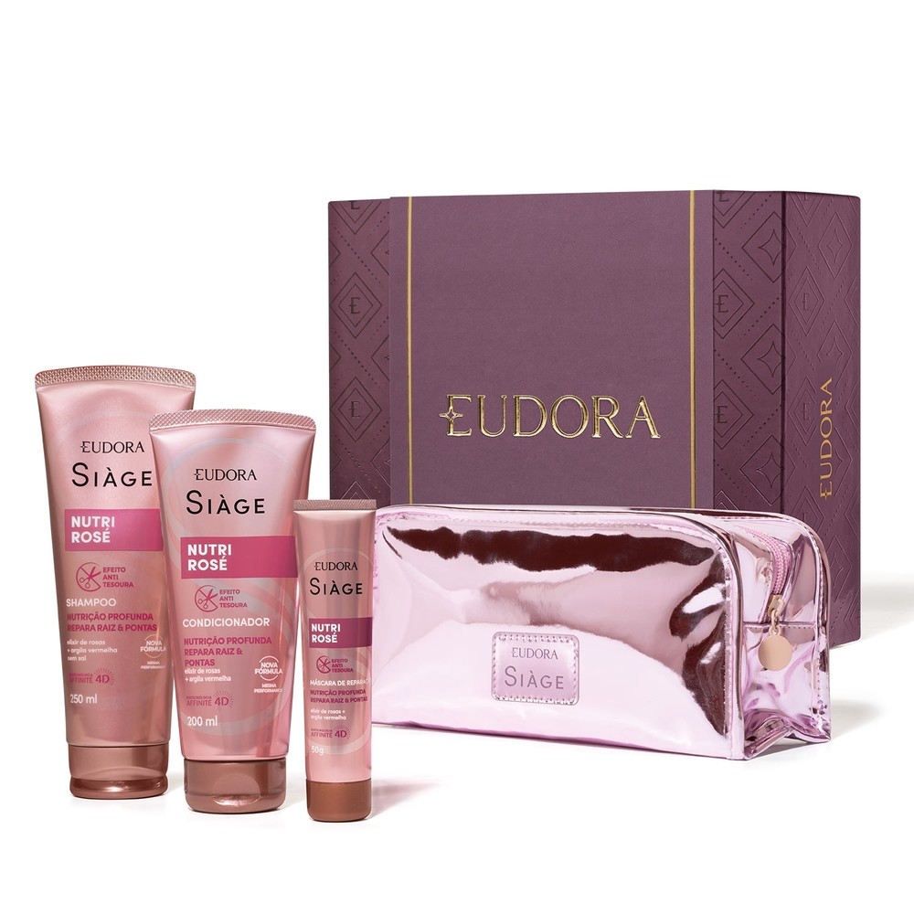 Eudora Siàge Kit Presente Dia das Mães 4 Itens em Oferta na Shopee