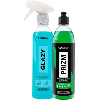 Limpeza Vidros Glazy Redutor Risco Prizm Chuva Acida Vonixx em Oferta na Shopee