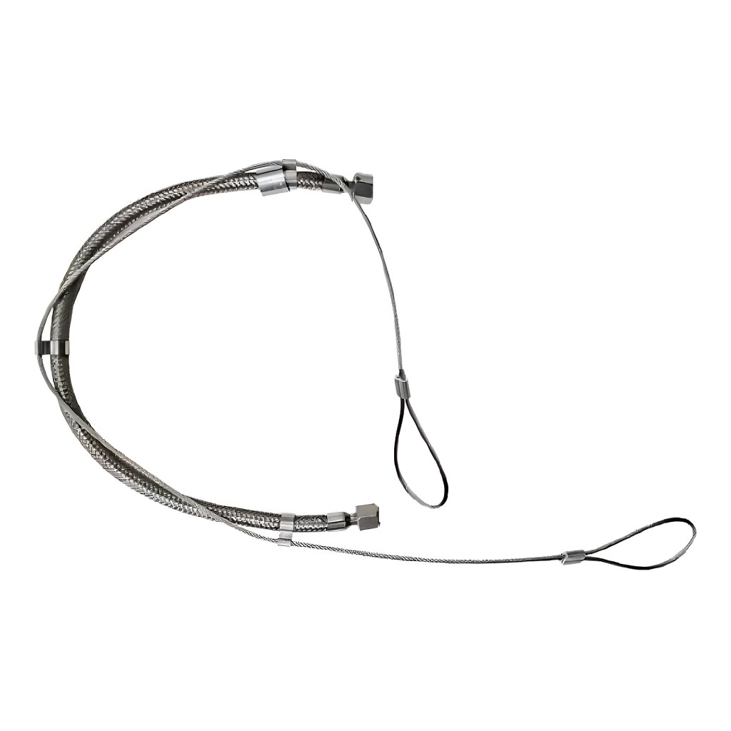 Chicote Flexivel Transferidor Gás Serpentina Para Gases 1mt