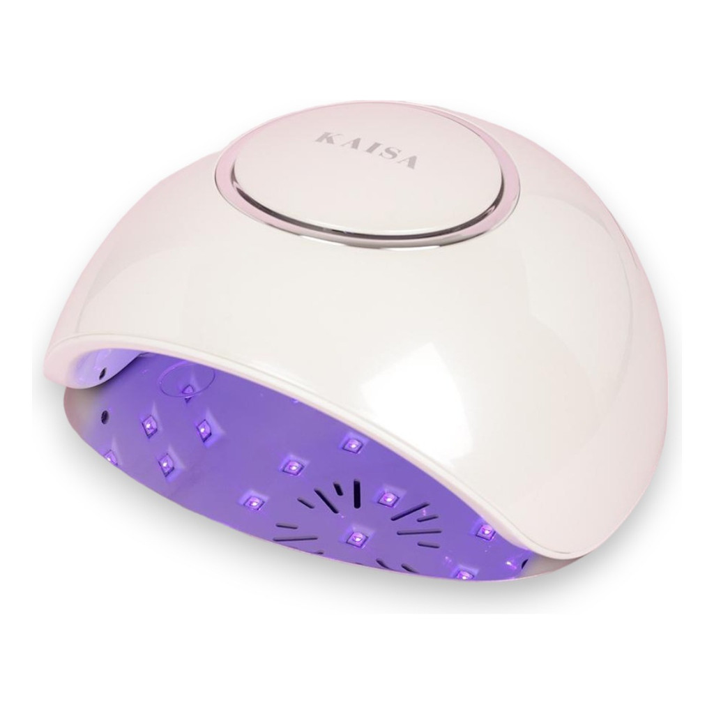 Cabine Branca Kaisa Premium 36 LEDs 54w Cura Rápida Seca Gel Unha