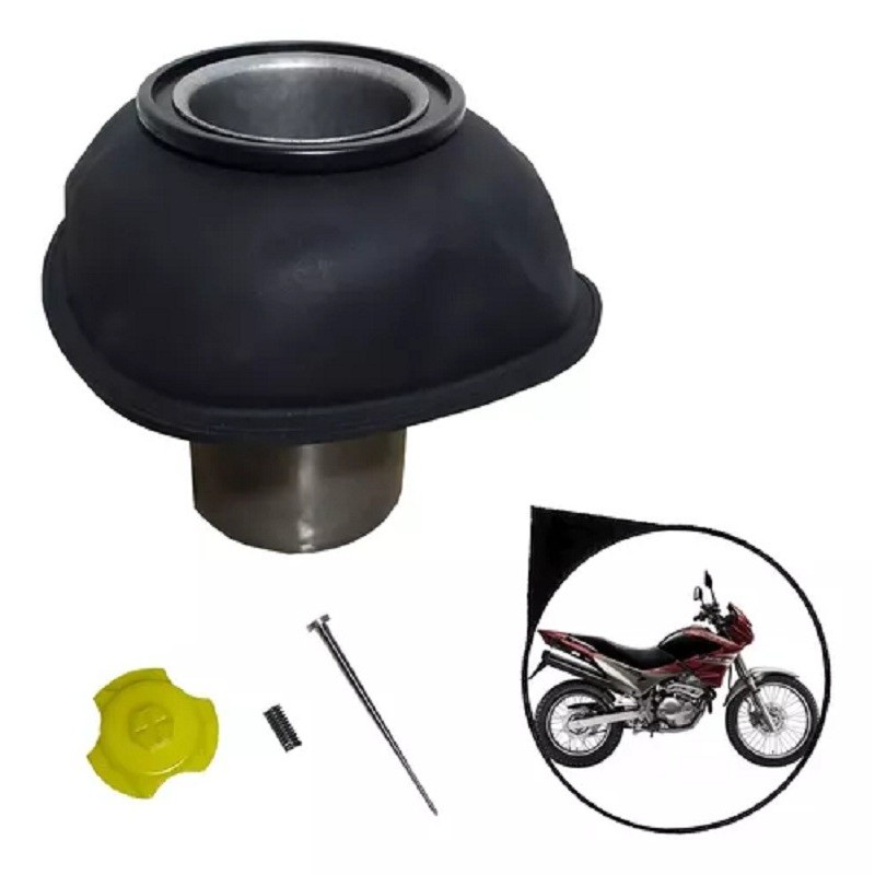 Agulha Pistonete Carburador NX400 Falcon COM DIAGRAGMA