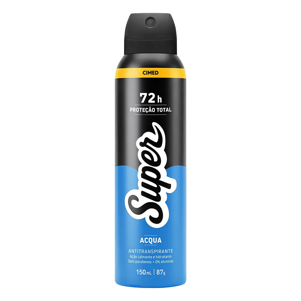 Imagem Desodorante Super Acqua 72h Aerossol Antitranspirante 150ml