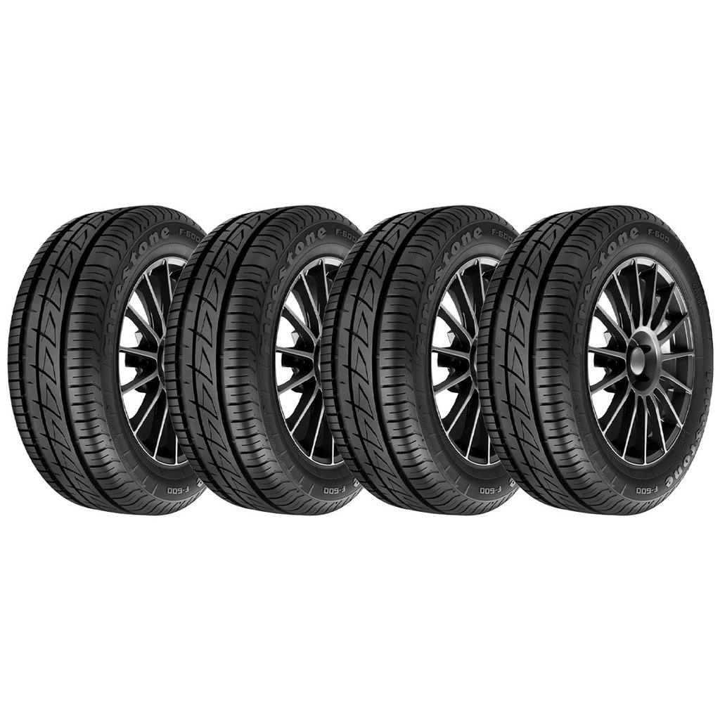 Kit 4 Pneus Aro 14 Firestone 185/70 R14 88T BL F-600 em Oferta na Shopee