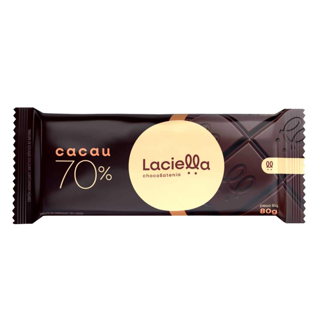 Chocolate Laciella 70 - Comprar com Melhor Preço em Lanches