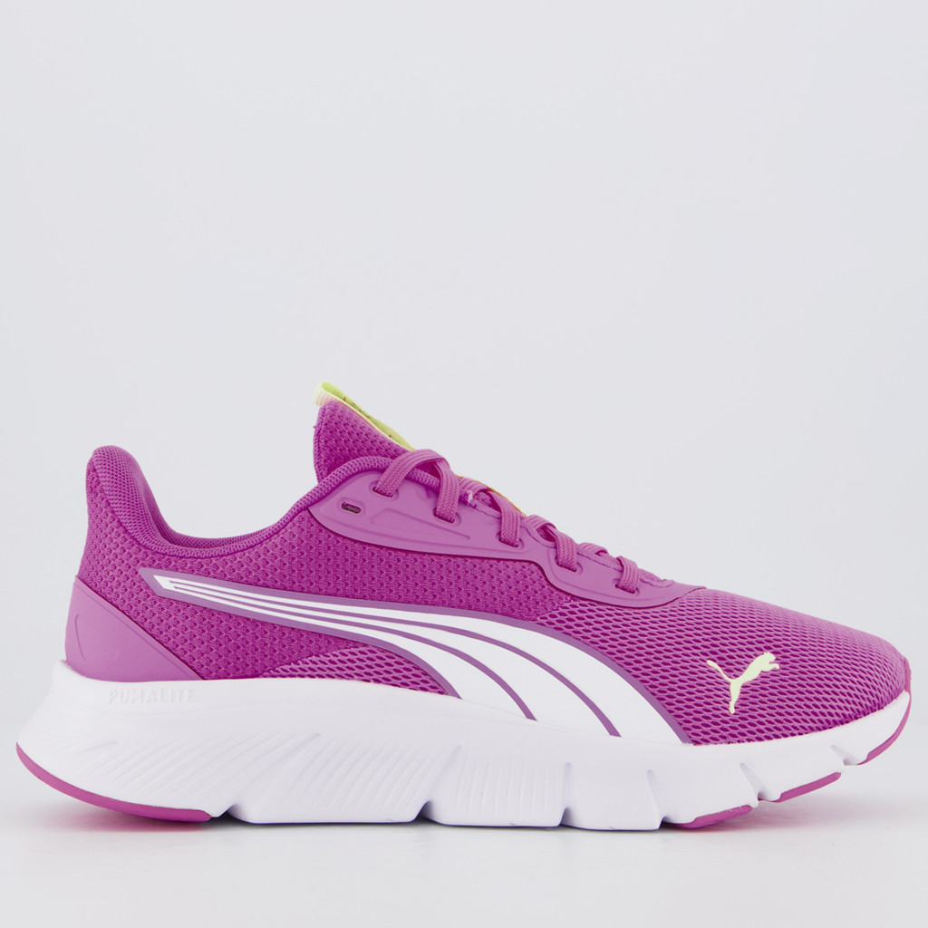 Tênis Puma Flexfocus Lite Modern Feminino Rosa e Branco em Oferta na Shopee