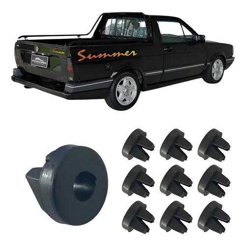 Bucha Grampo Presilha Santo Antonio Vw Saveiro 1980 Á 1997 em Oferta na Shopee