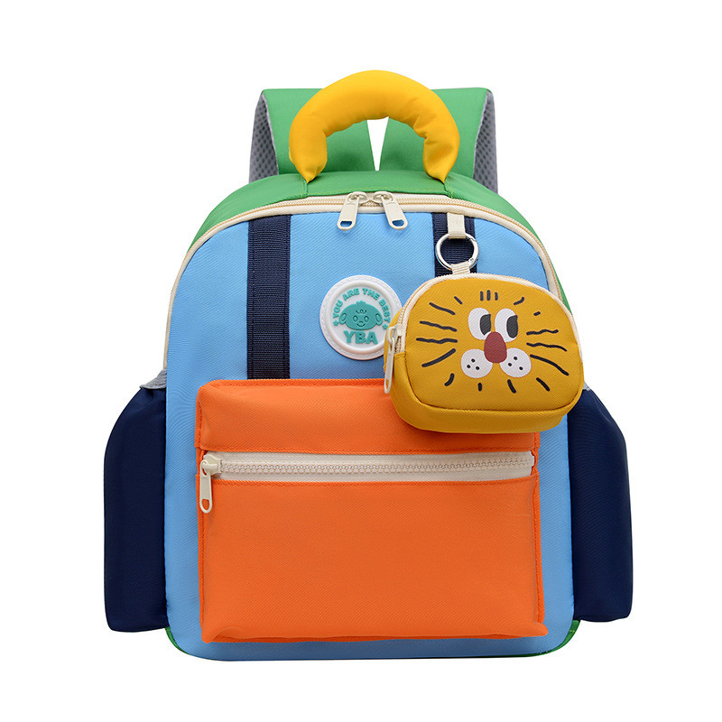 Mochila Infantil Escolar Menino Menina Bichinhos Animais Zoo Impermeável Resistente Bolsa Pequena