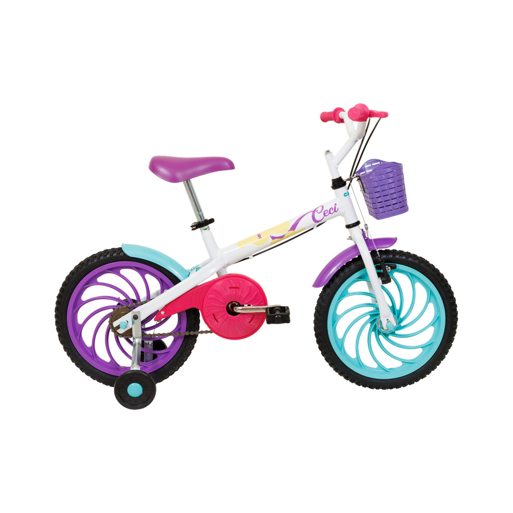 Bicicleta Infantil Aro 16 Caloi Ceci C/ Cestinha 2025 em Oferta na Shopee