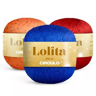 Fio Lolita Círculo 100g 250m 022187 para Crochê e Artesanato em Oferta na Shopee